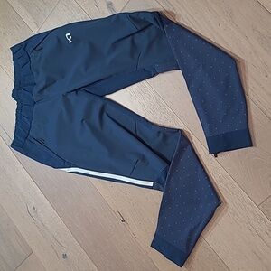 EUC Kara Traa Thale Trainer Pants Women's sz M Blue Active Running Gymwear Pants